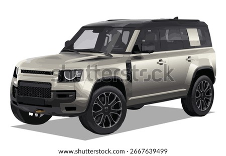 car 3d design modern realistic art vector template isolated suv new tire hummer hybrid power turbo car sport modern art design black silver white background 4x4