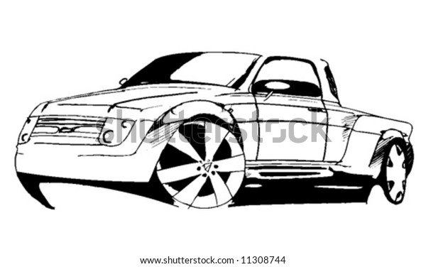 Car Stock Vector (Royalty Free) 11308744