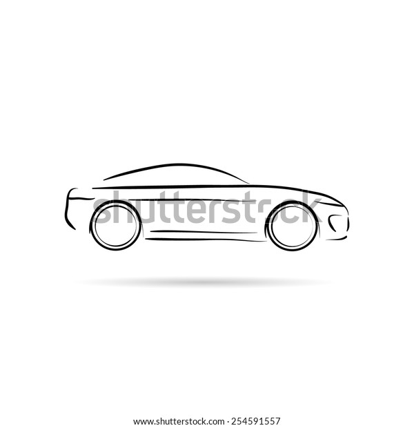 Car Abstract Lines Vector Design Concept Stock Vector (Royalty Free ...