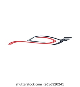auto abstrakt vektor moderne logo