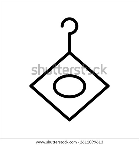 Car Accessories line icon. linear style sign for mobile concept and web design. Car charger and air freshener outline vector icon. Symbol, logo illustration. Vector graphics