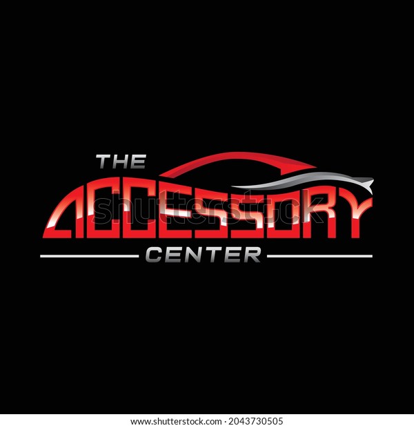 Car accessory Center Logo\
design