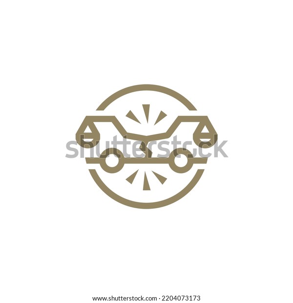 car accident attorney legal justice scale\
logo vector icon\
illustration