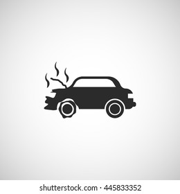 car accident icon