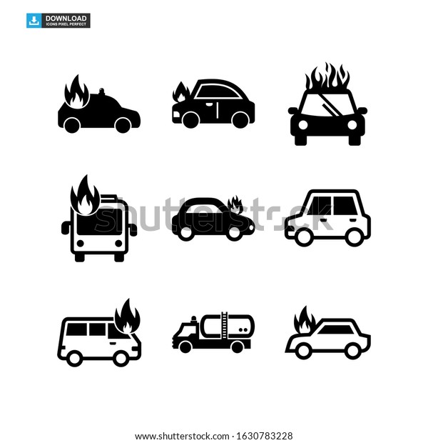 Car\
Accident icon or logo isolated sign symbol vector illustration -\
Collection of high quality black style vector\
icons\
