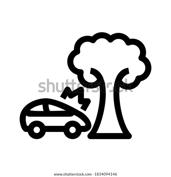 car accident icon\
or logo isolated sign symbol vector illustration - high quality\
black style vector icons\
