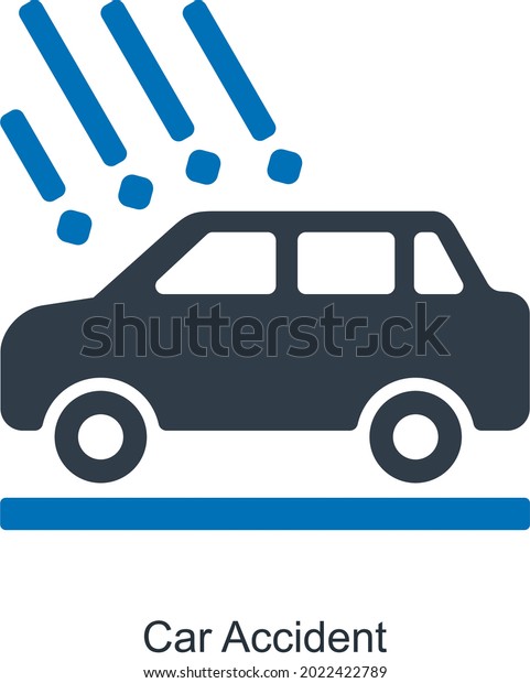 Car Accident\
Insurance Plan Icon\
Concept