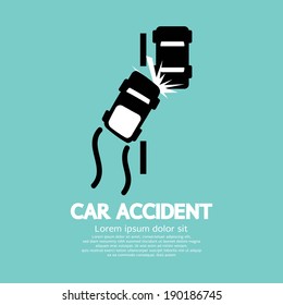 Car Accident Vector Illustration