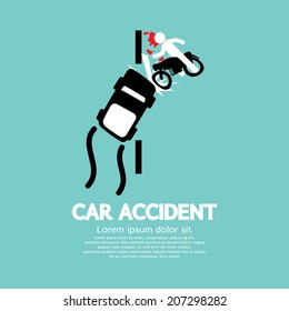 Car Accident Vector Illustration