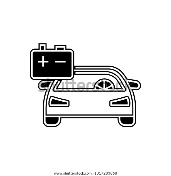 car accumulator\
icon. Element of Cars service and repair parts for mobile concept\
and web apps icon. Glyph, flat line icon for website design and\
development, app\
development
