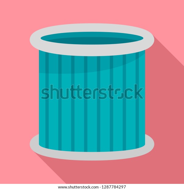 Car air filter icon. Flat illustration of
car air filter vector icon for web
design
