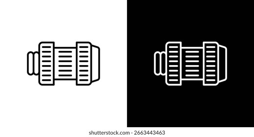 Car alternator icon for Apps. Icon Design Template.