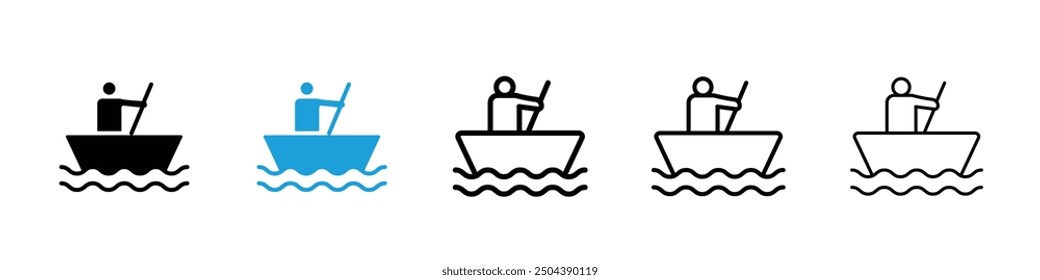 Car alternator icon in black and blue colors
