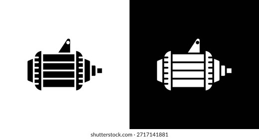 Icono de alternador de coche elemento de diseño de Vector Vector eps 10