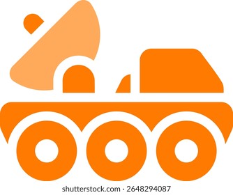 car antenna icon dualtone style design