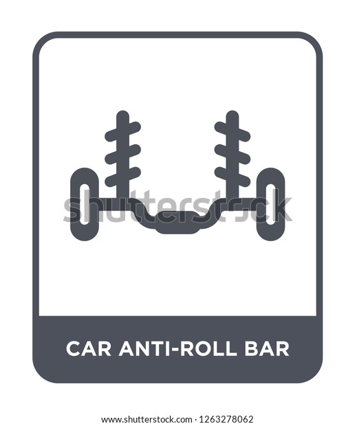car anti-roll bar icon vector\
on white background, car anti-roll bar trendy filled icons from Car\
parts collection, car anti-roll bar simple element\
illustration