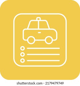 Car App vector icon. Can be used for printing, mobile and web applications.