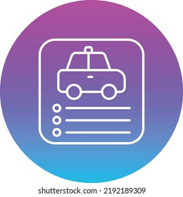 Car App vector icon. Can be used for printing, mobile and web applications.