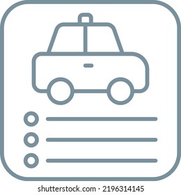 Car App vector icon. Can be used for printing, mobile and web applications.