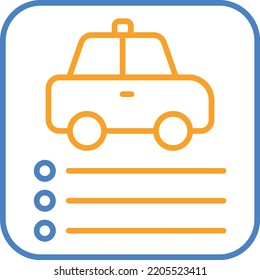 Car App vector icon. Can be used for printing, mobile and web applications.