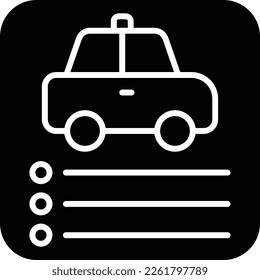 Car App vector icon. Can be used for printing, mobile and web applications.