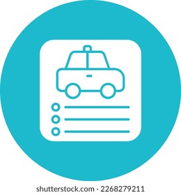 Car App vector icon. Can be used for printing, mobile and web applications.