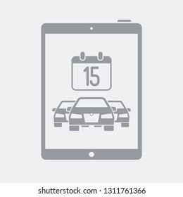 Car appointment date icon