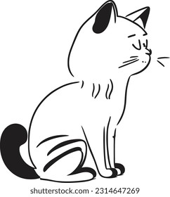 car art vector outline pet