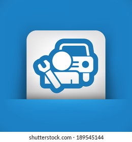 Car assistance icon