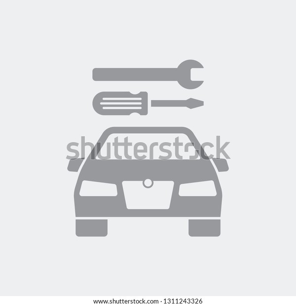 Car assistance symbol\
icon