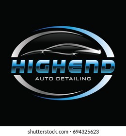 Car Auto Detail Logo Symbol 