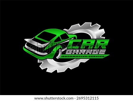 car auto garage concept premium logo design. perfect logo for the automotive industry