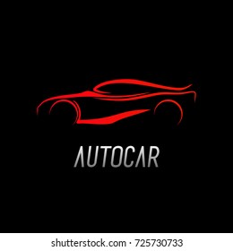 Car Vector Red Logo Stock Vector (Royalty Free) 609580871 | Shutterstock