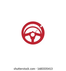 Car auto mobile driver icon or symbol- vector graphic