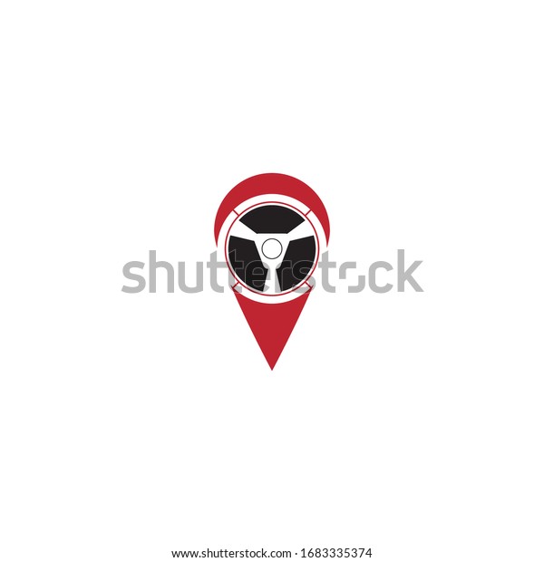 Car\
auto mobile driver icon or symbol- vector\
graphic