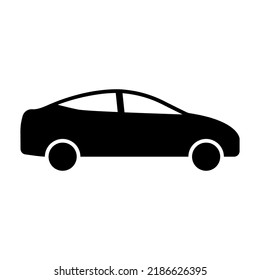 Car Auto Modern Shape Black Silhouette Stock Vector (Royalty Free ...