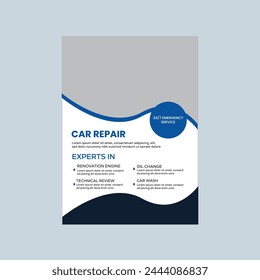 Car Auto Repair Flyer Template