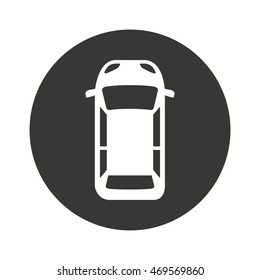 car auto sedan icon vector illustration design