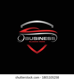 Car Auto Shield Dealership Creative Modern Logo