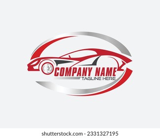 car, Auto speed car, automotive logo design template 