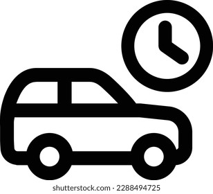 car auto time timer clock 27073