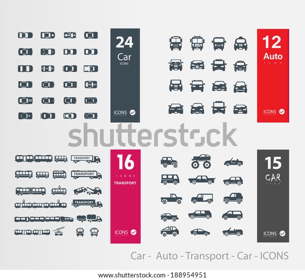 Car -  Auto - Transport\
- Car - ICONS