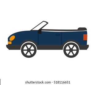 car auto vehicle isolated icon vector illustration design