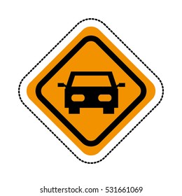 car auto vehicle isolated icon vector illustration design