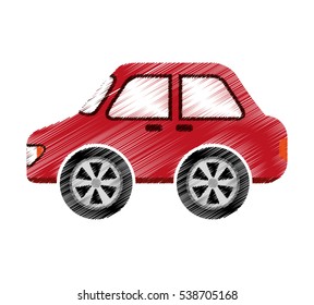 car auto vehicle isolated icon vector illustration design