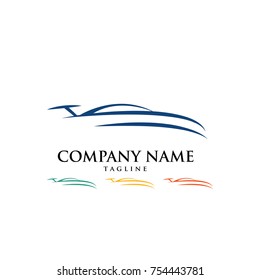 CAR AUTO WASH MACHINE SERVICE LOGO VECTOR