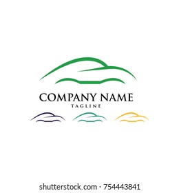 CAR AUTO WASH MACHINE SERVICE LOGO VECTOR