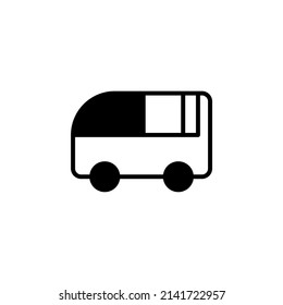 Car, Automobile, Transportation Solid Line Icon Vector Illustration Logo Template. Suitable For Many Purposes.