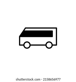 Plantilla de logotipo de Ilustración de Icono de línea sólida para automóvil, automóvil, transporte. Idóneo Para Muchos Fines.