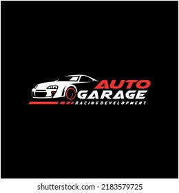 car - automotive garage logo vector	